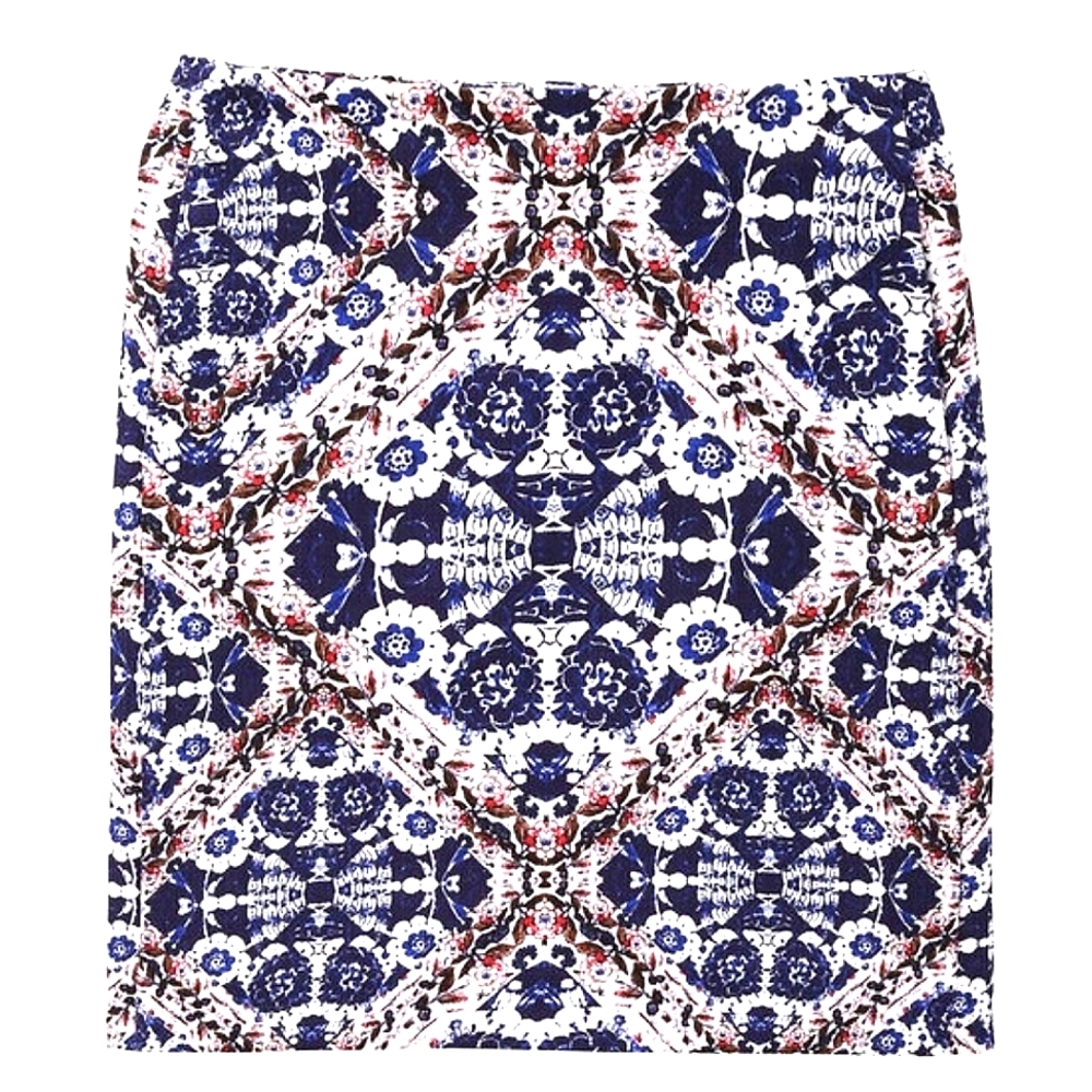 Joe Fresh Aztec Tapestry Jacquard Mini Skirt XS